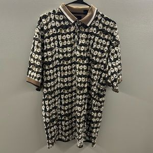 Greg Norman Pattern Polo